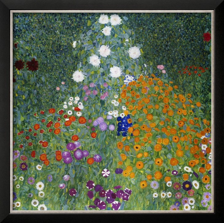 Farmers Garden - Gustav Klimt Painting